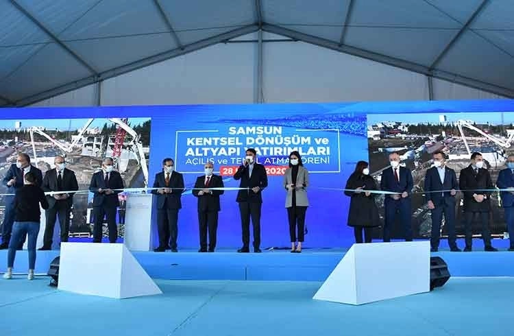 Bakan Kurum : Samsun’daki yatırımın değeri yaklaşık 1 milyar 900 milyon lira Görseli