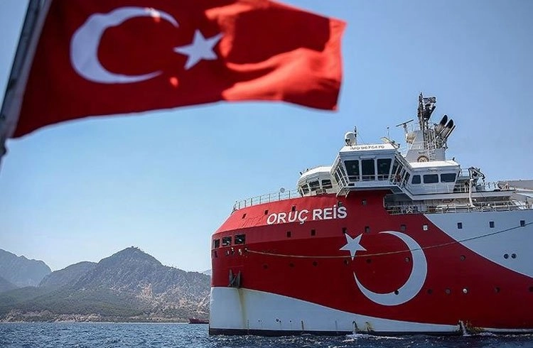 Oruç Reis'in Doğu Akdeniz'deki çalışma süresi 27 Ekim'e kadar uzatıldı Görseli