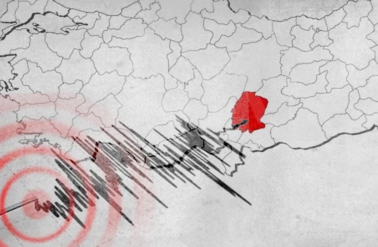 Kahramanmaraş'ta 5 büyüklüğünde deprem Görseli