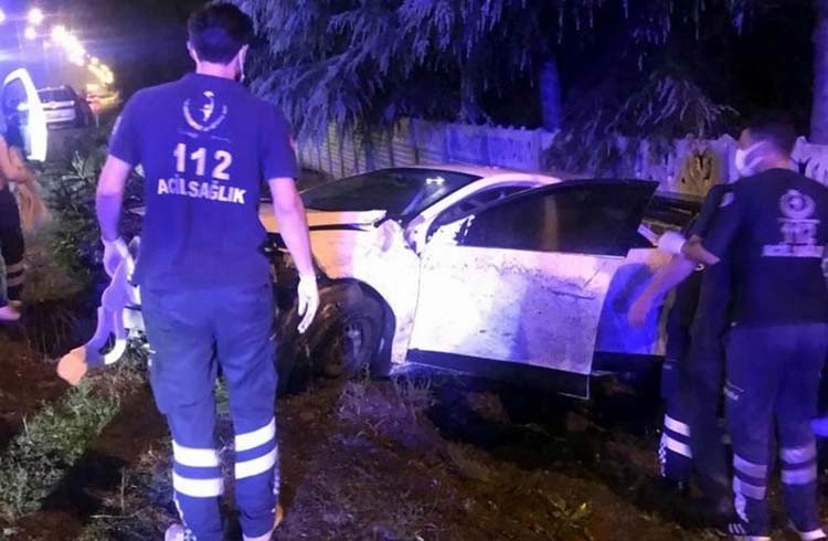 Samsun'da trafik kazası: 1 ölü, 2 yaralı Görseli