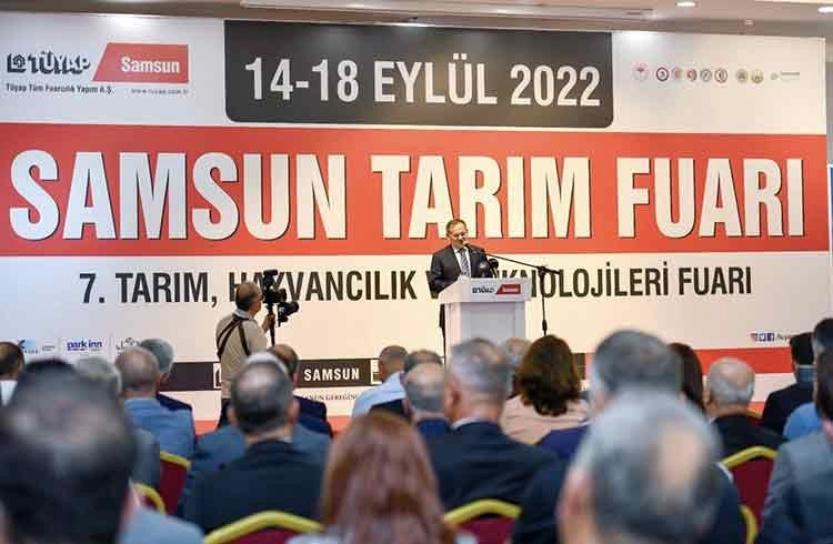 Başkan Demir : Samsun Türkiye’nin ender üretim havzasına sahip Görseli