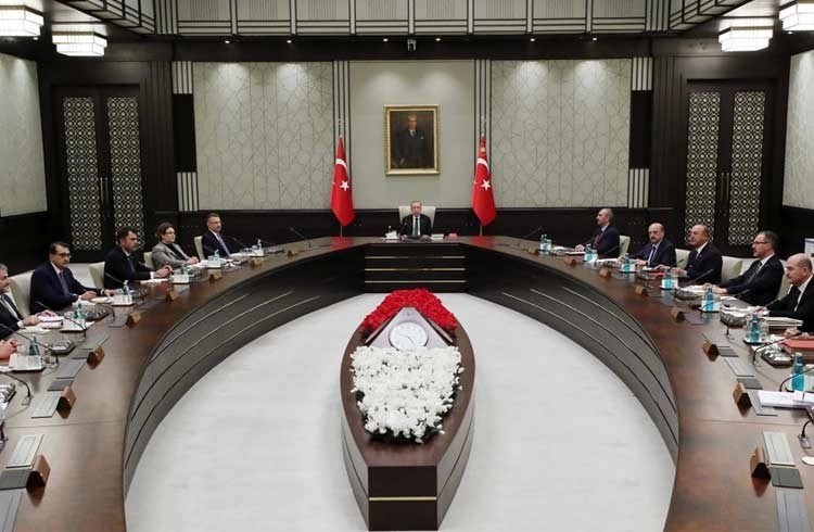 Cumhurbaşkanı Erdoğan başkanlığında yılın ilk toplantısı Görseli