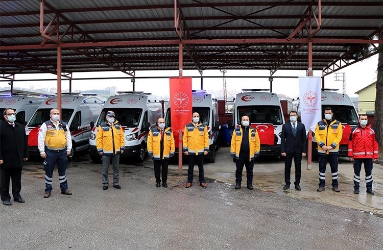 Samsun'a 14 yeni ambulans Görseli