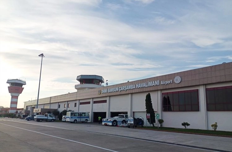 Havalimanından Samsun nüfusu kadar yolcuya hizmet Görseli