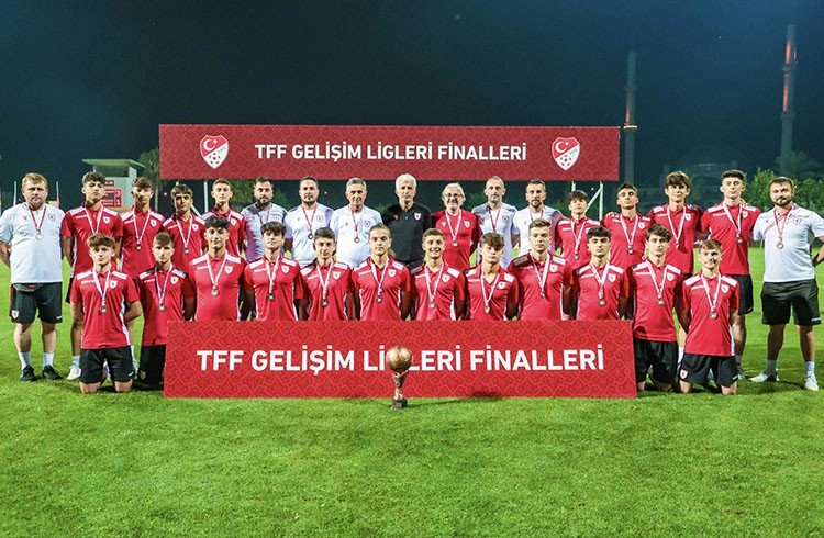 Samsunspor Türkiye üçüncüsü... Görseli