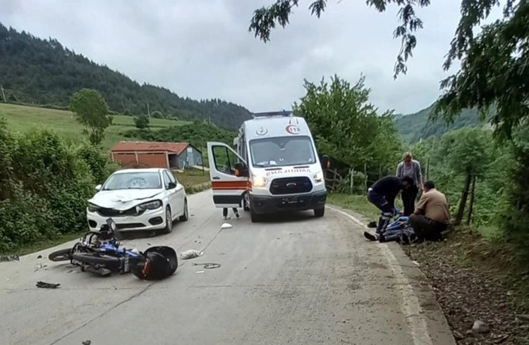 Samsun’da kaza: 2 yaralı Görseli