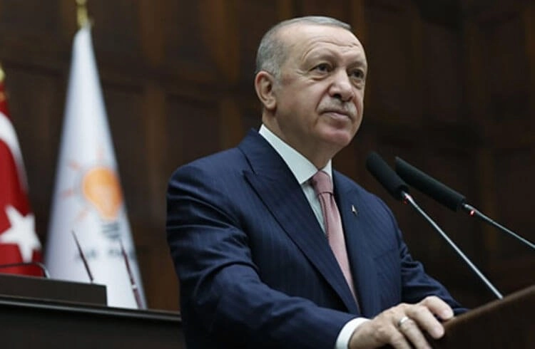 Cumhurbaşkanı Erdoğan'dan CHP'ye Katar tepkisi : Bu ne terbiyesizliktir Görseli