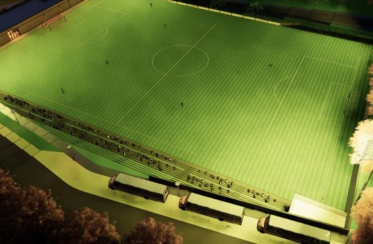 Canik Futbol Sahası inşaatı başladı Görseli