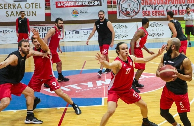 Samsunspor Basket seride öne geçti, rövanş; 20 Mayıs'ta Görseli