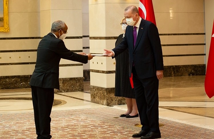 Cumhurbaşkanı Erdoğan, Etiyopya Büyükelçisini kabul etti Görseli