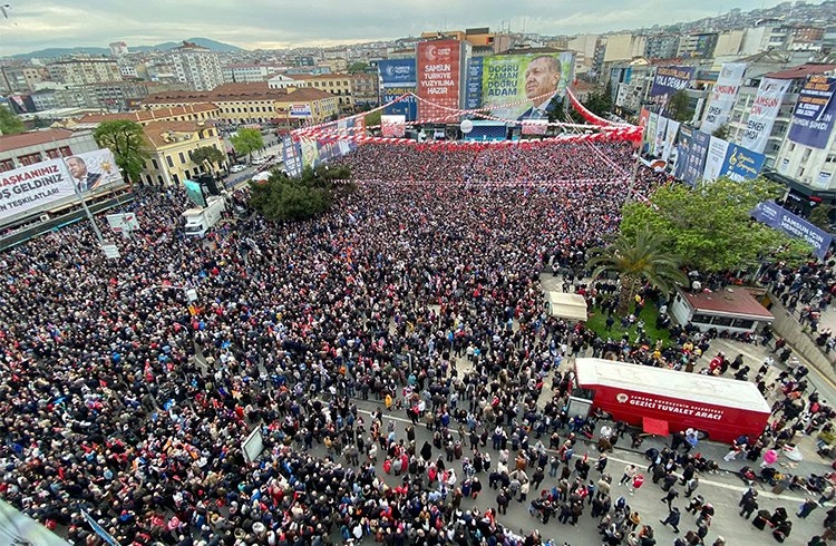Cumhurbaşkanı Erdoğan Samsun'dan seslendi Görseli
