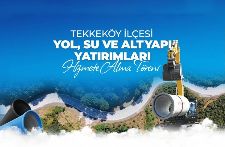 Tekkeköy’deki dev bütçeli yatırımlar hizmete alındı Görseli