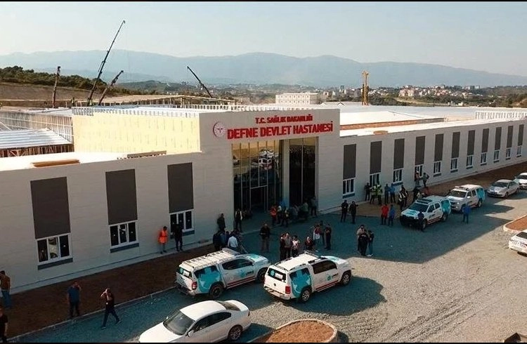 60 günde tamamlanan Defne Devlet Hastanesi hizmete açılıyor Görseli