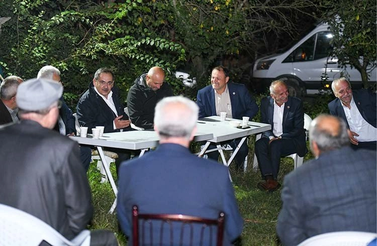 Başkan Mustafa Demir, mahalle buluşmalarına ara vermiyor Görseli
