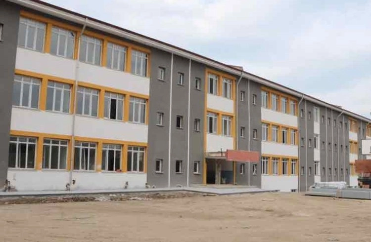 Samsun'da okullarda deprem güçlendirme çalışmaları Görseli