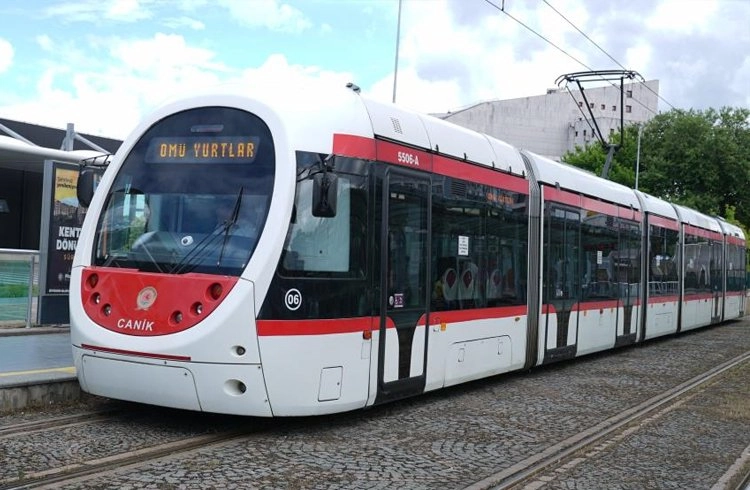 Samsun’da 10 yeni tramvay 2024'te Görseli