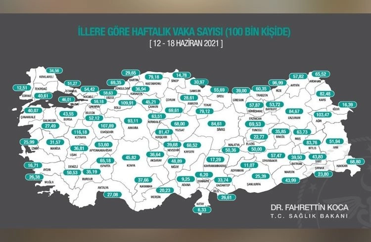 Samsun'da vaka sayısı düştü: Mavi için geri sayım Görseli