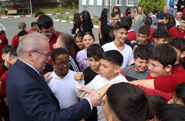 Başkan Demir, öğrencilerle buluştu Görseli