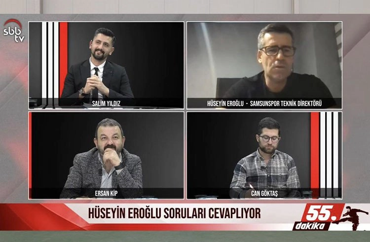 Transferler öncesi Hüseyin Eroğlu SBB TV'de konuştu. İşte merak edilenler... Görseli