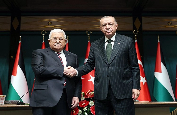 Cumhurbaşkanı Erdoğan: "İsrail ile ilişkilerimizde atılan adımlar Filistin davasına desteğimizi hiçbir şekilde azaltmayacaktır” Görseli
