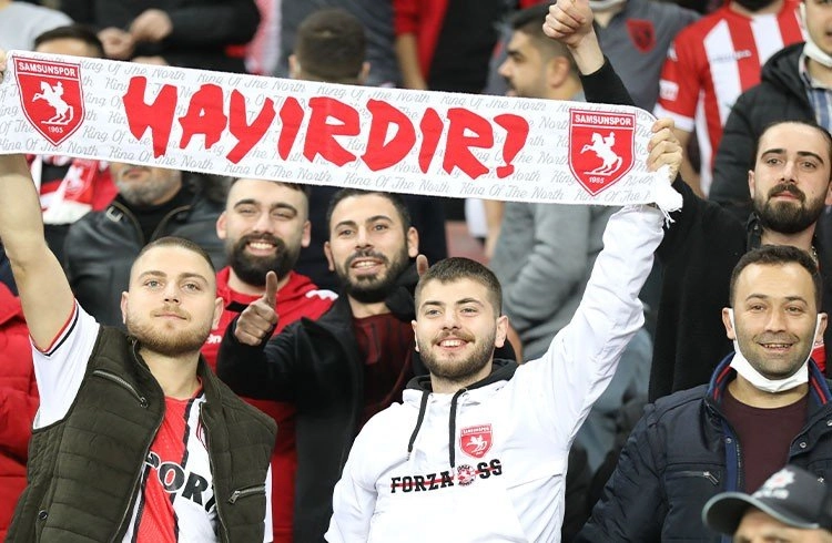 Samsunspor'da sezonun en yüksek rakamı... Görseli