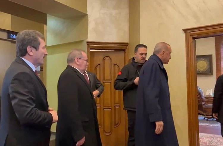 Cumhurbaşkanı Erdoğan, Büyükşehir Belediyesi’ni ziyaret etti Görseli