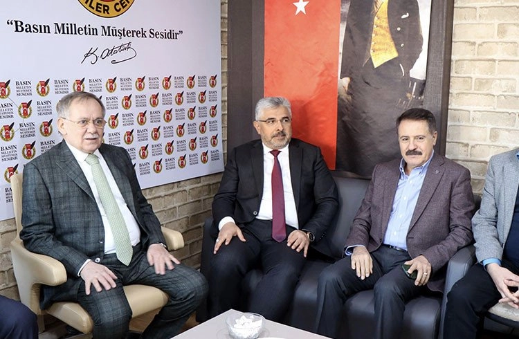 Başkan Demir'den Çalışan Gazeteciler Günü ziyareti Görseli