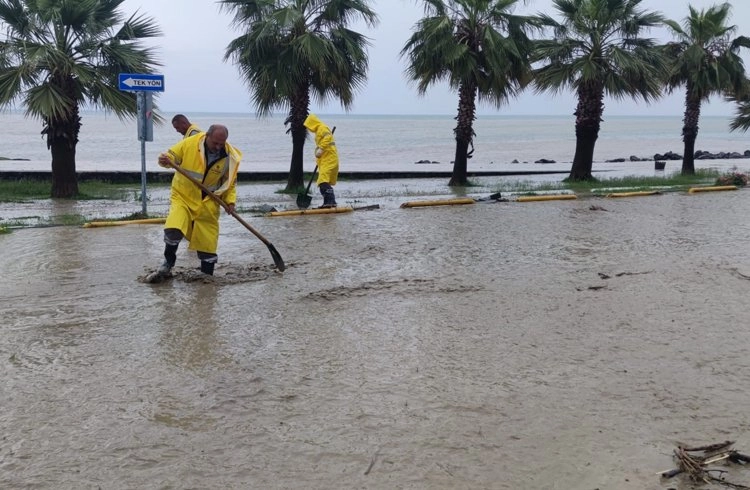 Samsun’da metrekareye 97 kilo yağış düştü Görseli