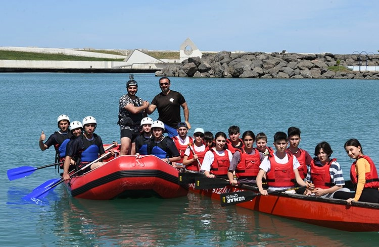 Rafting Eğitim Kampları’na Büyükşehir ev sahipliği yapıyor Görseli