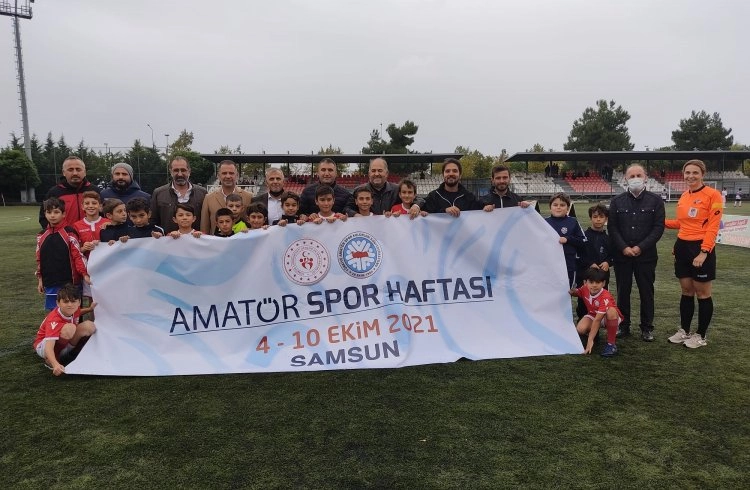 Samsun'da 'Amatör Spor Haftası' başladı... Görseli
