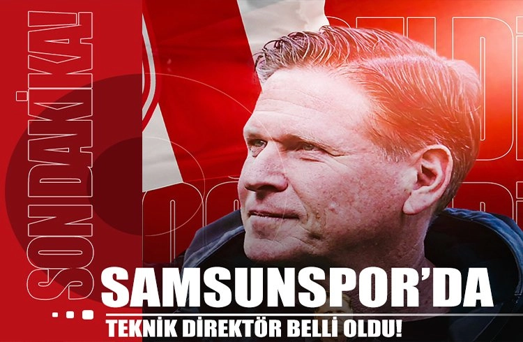 Yılport Samsunspor’da Teknik Direktör belli oldu. Görseli