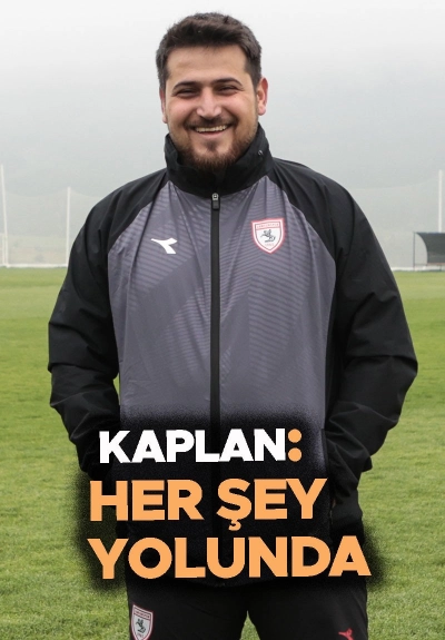 Batu Kaplan, "Samsunspor'da her şey yolunda" Görseli